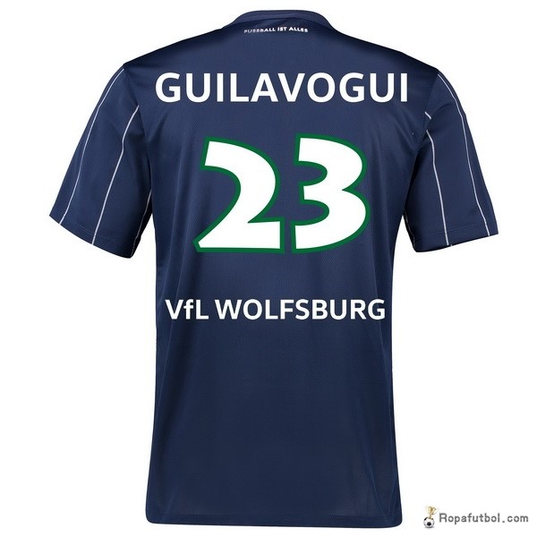 Camiseta VfL Wolfsburgo Replica Tercera Ropa Guilavogui 2016/17 Azul